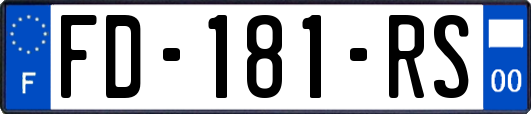 FD-181-RS
