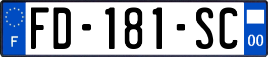 FD-181-SC