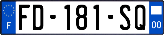 FD-181-SQ