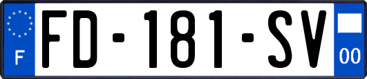 FD-181-SV