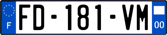 FD-181-VM