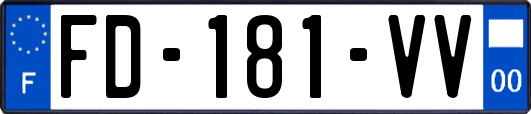 FD-181-VV