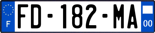 FD-182-MA