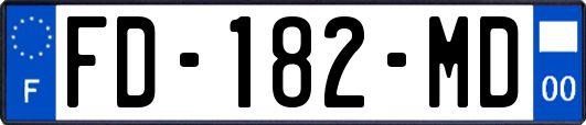 FD-182-MD