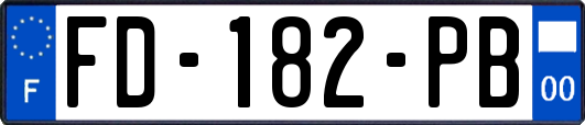 FD-182-PB