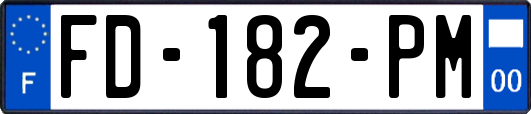 FD-182-PM