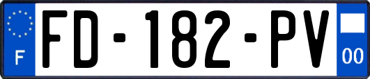 FD-182-PV
