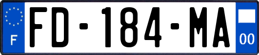 FD-184-MA