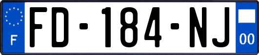 FD-184-NJ