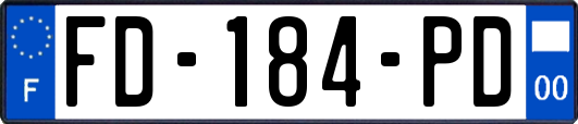 FD-184-PD