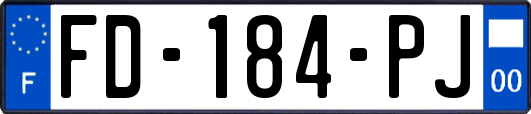 FD-184-PJ