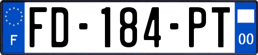 FD-184-PT