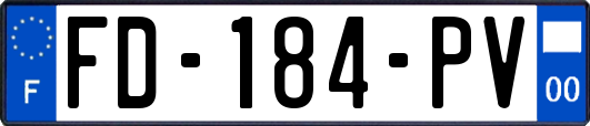 FD-184-PV