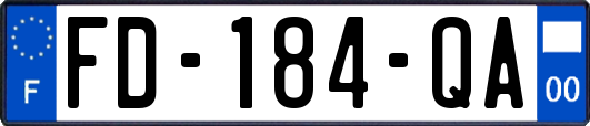 FD-184-QA
