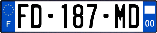 FD-187-MD