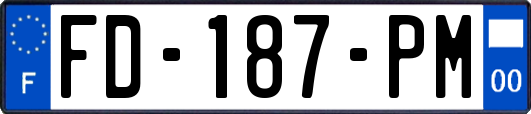 FD-187-PM