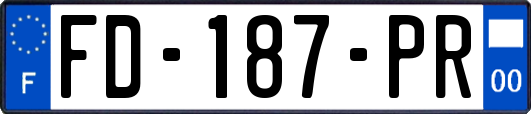 FD-187-PR