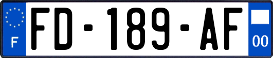 FD-189-AF