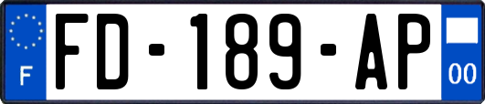 FD-189-AP