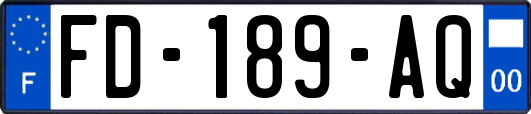 FD-189-AQ