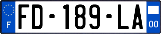 FD-189-LA