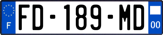 FD-189-MD