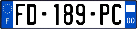 FD-189-PC