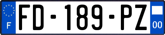 FD-189-PZ