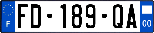 FD-189-QA
