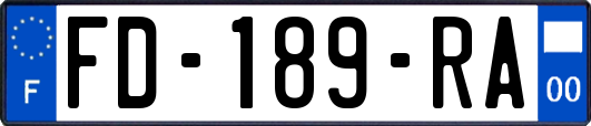 FD-189-RA
