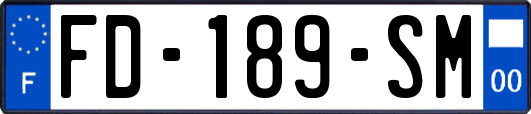FD-189-SM