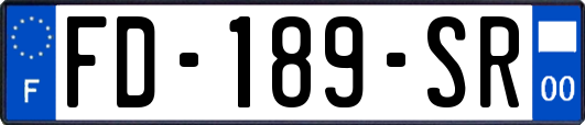FD-189-SR