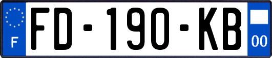 FD-190-KB