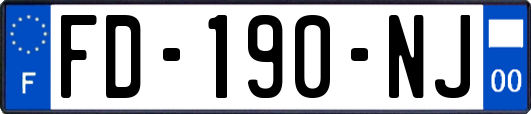 FD-190-NJ