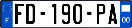 FD-190-PA
