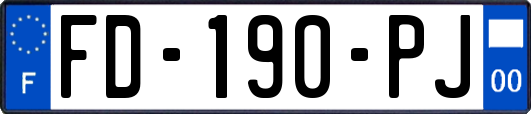 FD-190-PJ