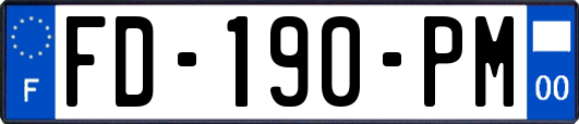 FD-190-PM