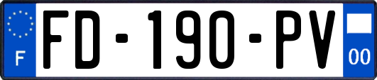 FD-190-PV