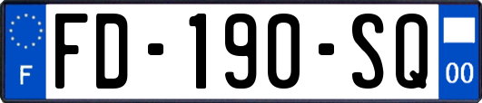 FD-190-SQ