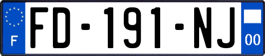 FD-191-NJ