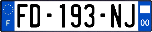 FD-193-NJ