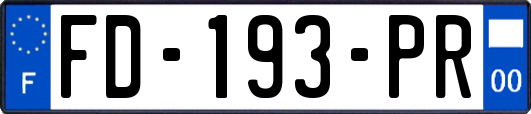 FD-193-PR