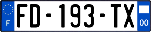 FD-193-TX