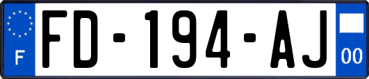 FD-194-AJ