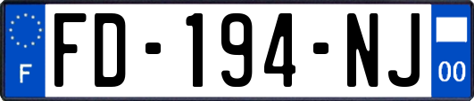 FD-194-NJ
