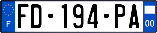 FD-194-PA