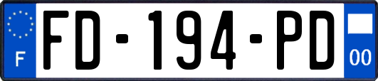 FD-194-PD