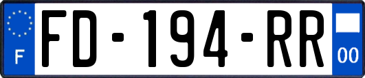 FD-194-RR