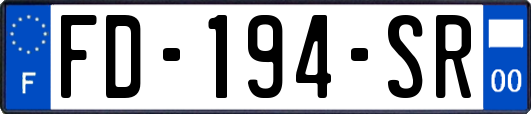 FD-194-SR