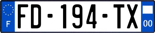 FD-194-TX